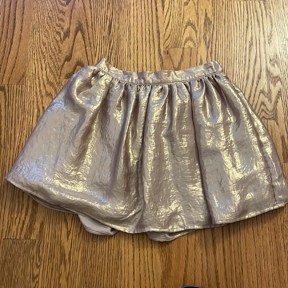 Gold skirt